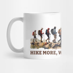 Hike More, Worry Less Mug